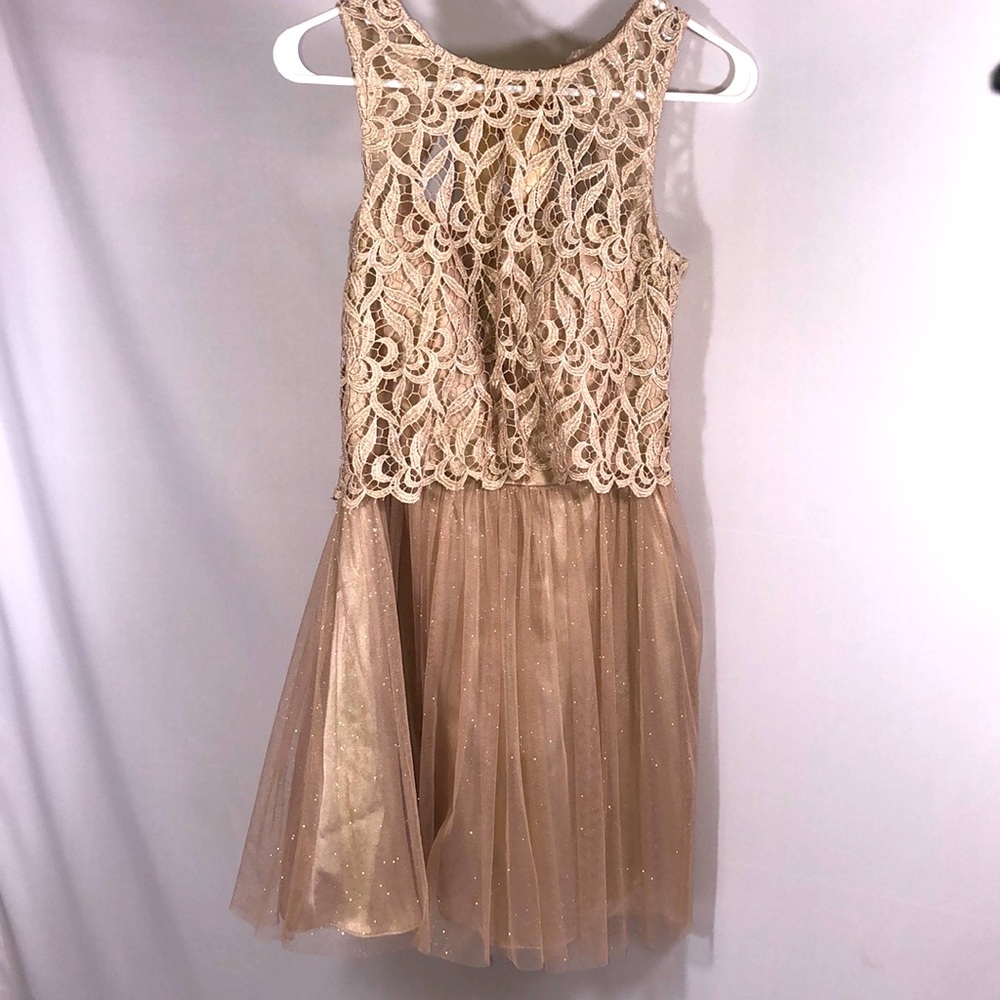 Gold Shimmer Gown